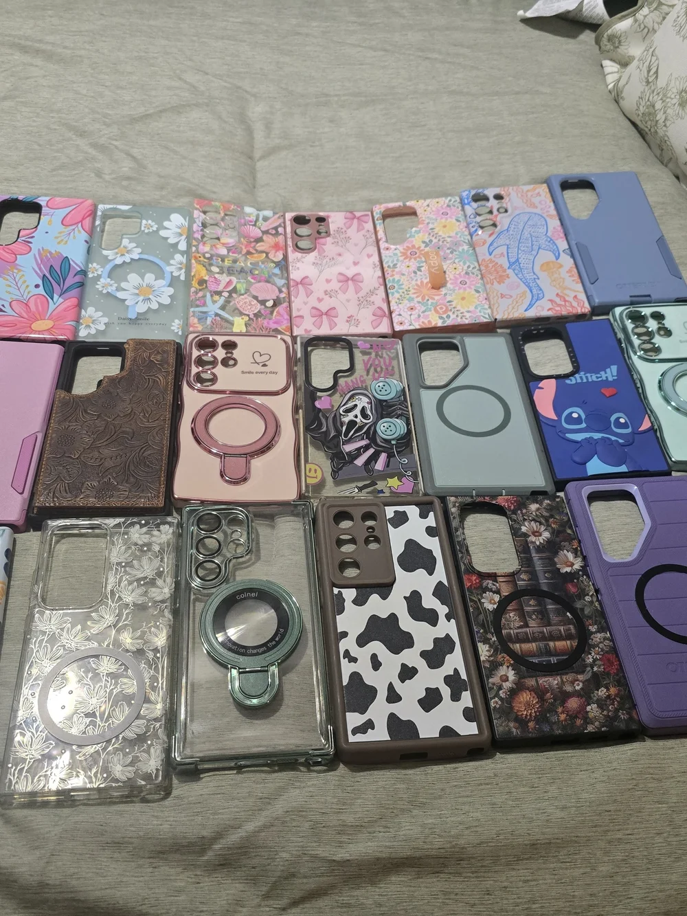 Samsung S24 Ultra Phone Cases 21 (Selling All Together)